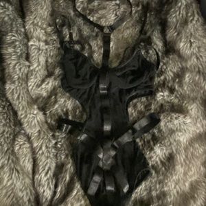 Goth Bondage Bodysuit